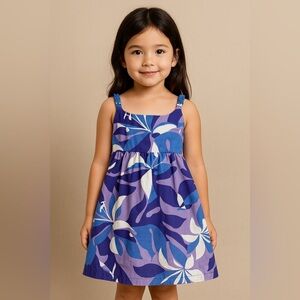 RJC Girls Hawaiian Floral Sundress Size 4